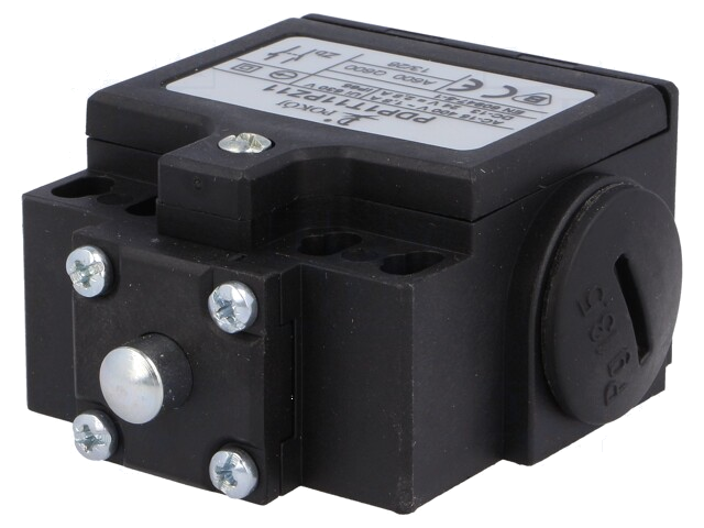 Eindschakelaar; pin Ø8mm; NO + NC; 10A; max.400VAC; max.250VDC Eindschakelaar; pin Ø8mm; NO + NC; 10A; max.400VAC; max.250VDC